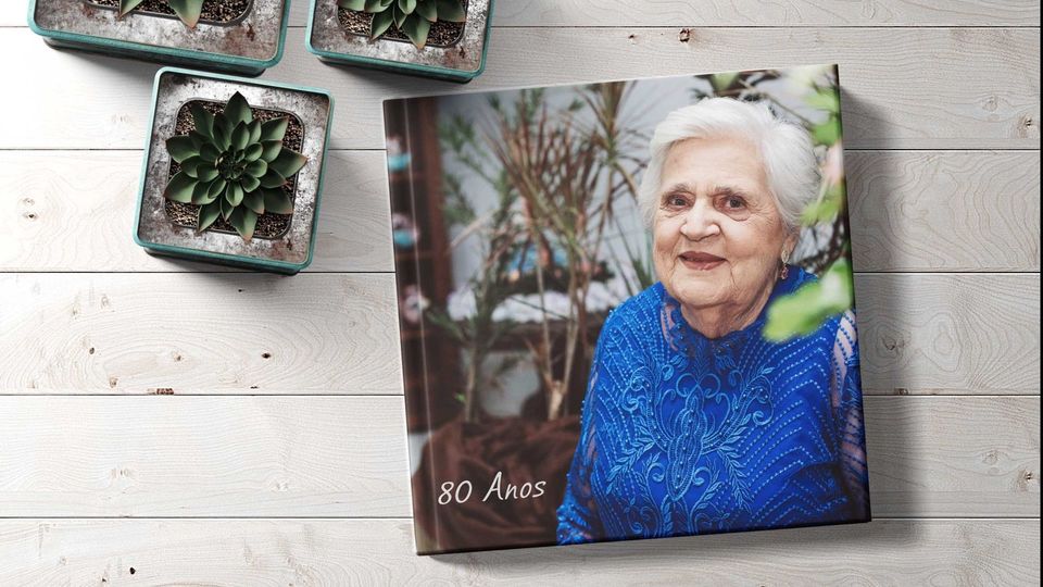 Album de Aniversário de 80 anos da Sra Lourdes