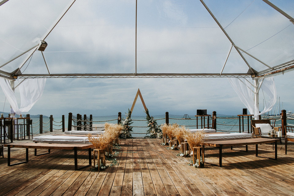 Inspiração para casamento na praia